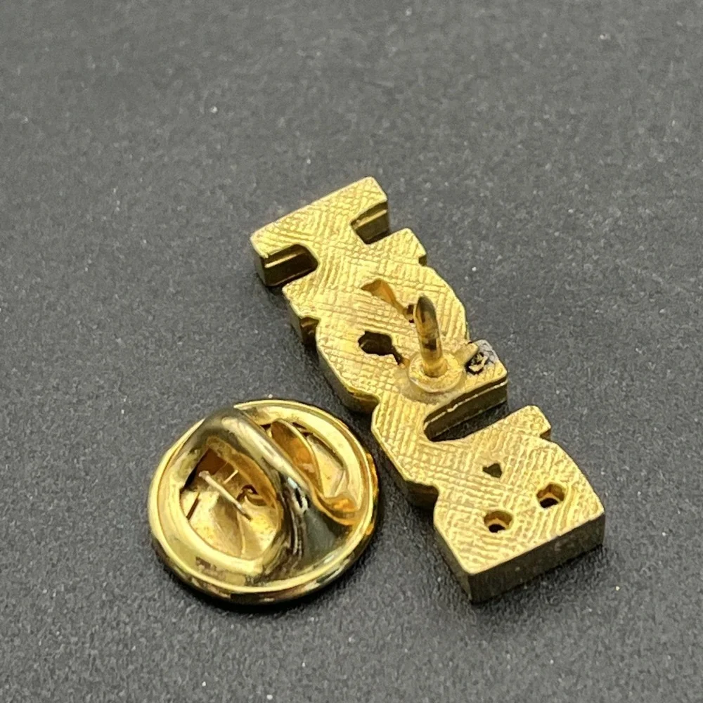 Bush Gold Tone Lapel‎ Hat Pin